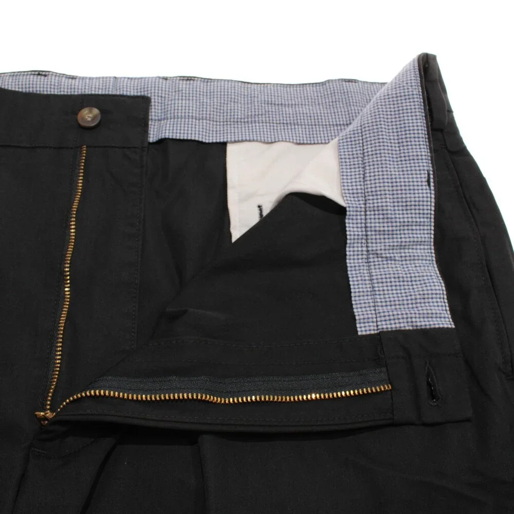 Frank's Pants NWT Chinos / Casual Pants Size 40 US in Black Polyester Blend
